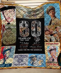 The Andy Griffith Show Tribute Quilt Blanket Bedding Set