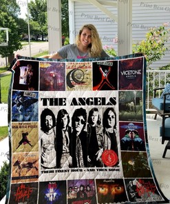 The Angels Albums Cover Poster Quilt Blanket Bedding Set