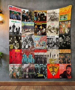 The Animals Album Covers Quilt Blanket Bedding Set