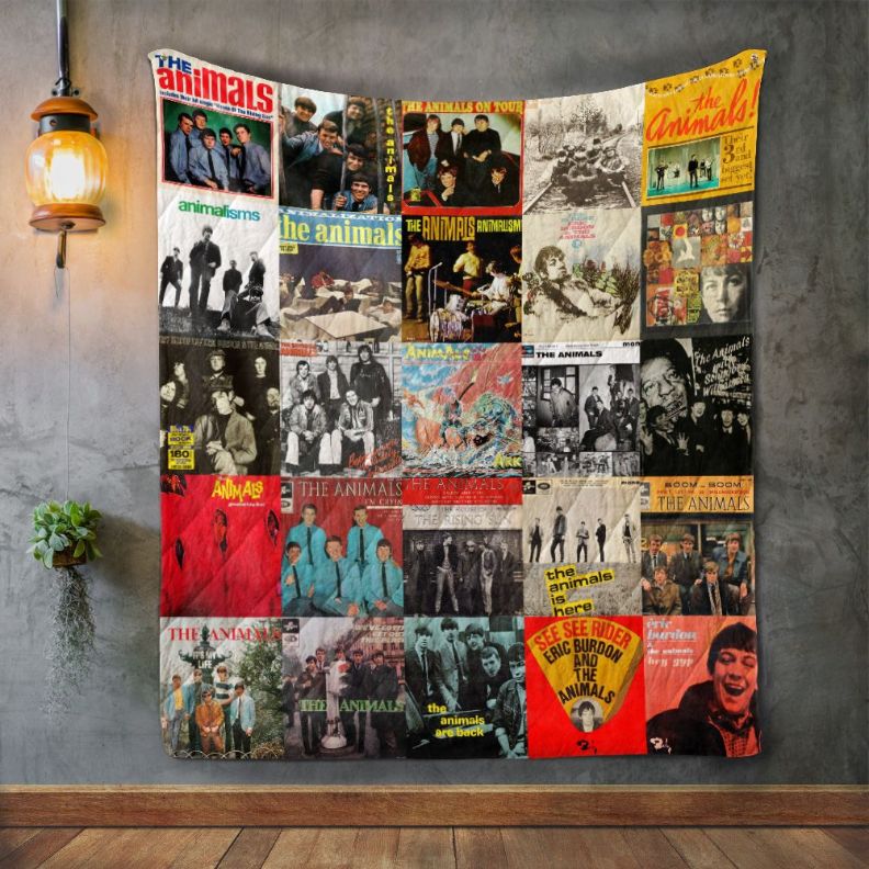 The Animals Album Covers Quilt Blanket Bedding Set