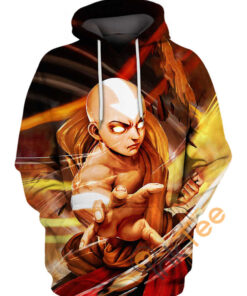 The Avatar Aang Hoodie 3D