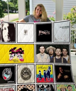 The Avett Brothers Quilt Blanket Bedding Set for Home Décor