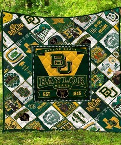 The Bears Baylor Bears Quilt Blanket Bedding Set