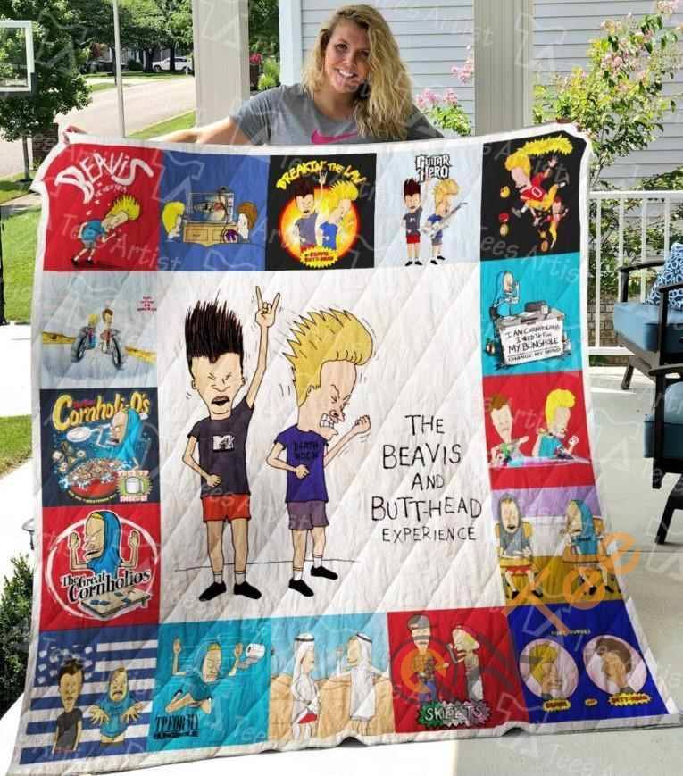 The Beavis And Butt-Head Experience Quilt Blanket Bedding Set