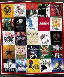 The Best Broadway Songs Of All Time Gift For Lovers Quilt