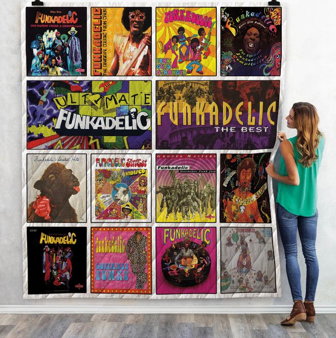 The Best Funkadelic Compilation Albums Collection Quilt Blanket Bedding Set