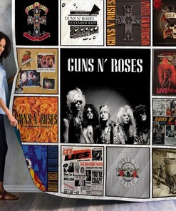 The Best Guns N' Roses Band Albums For Fans Quilt Blanket Bedding Set