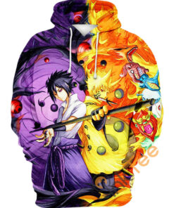 The Best Sharingan Naruto Hoodie 3D