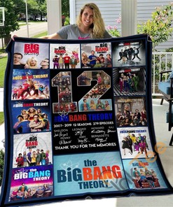 The Big Bang Theory Quilt Blanket Bedding Set