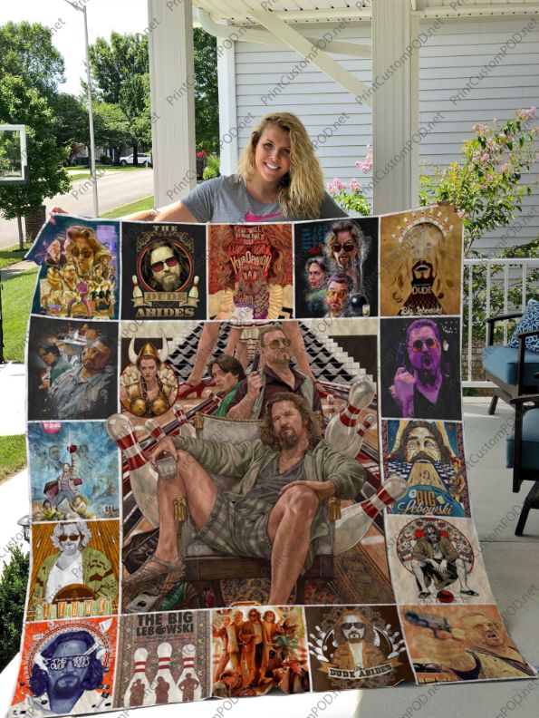 The Big Lebowski Fanart Quilt Blanket Bedding Set