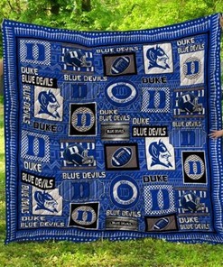 The Blue Demons Ncaa Depaul Blue Demons Collection Collected Collection Quilt Blanket Bedding Set