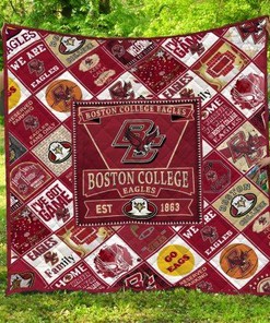 The Boston College Eagles Quilt Blanket Bedding Set