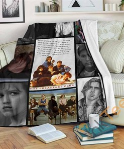 The Breakfast Club Sherpa Fleece Blanket Gifts for Family, for Couple