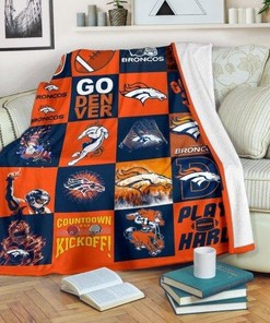 The Broncos Denver Broncos Premium Blanket