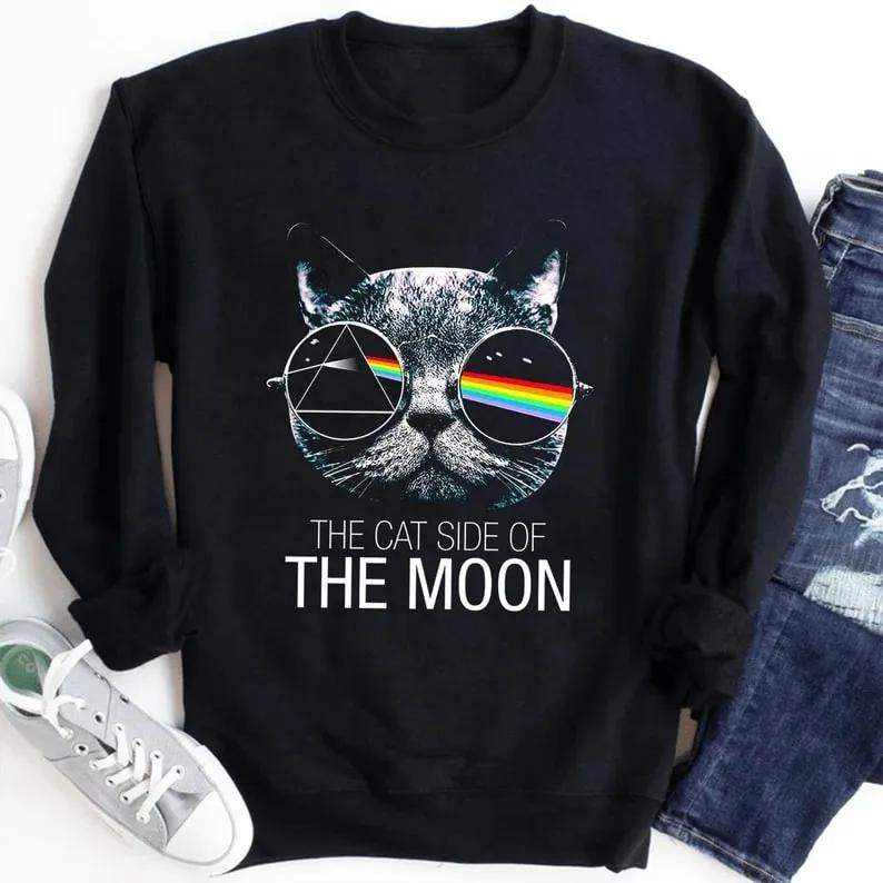 The Cat Side Of The Moon Pink Floyd T-Shirt