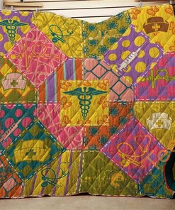 The Color Life Of Nurse Quilt Blanket Bedding Set
