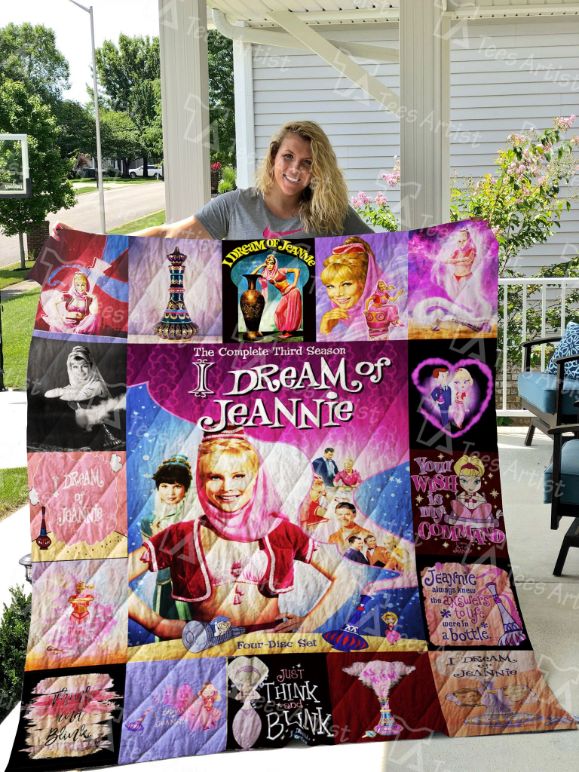 The Complete Third Season I Dream Of Jeannie Collection Quilt Blanket Bedding Set