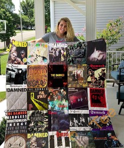 The Damned Band Inspired Personalized Quilt Blanket Bedding Set