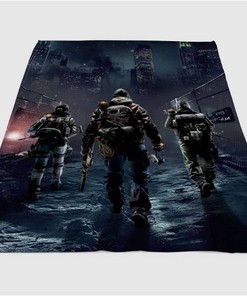 The Division 2 Sherpa Fleece Blanket Gifts for Family, for Couple