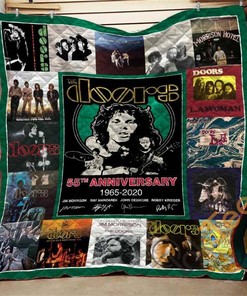 The Doors Inspired Personalized Quilt Blanket Bedding Set for Home Decor