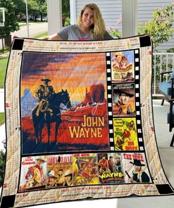 The Duke John Wayne Hot Quilt Blanket Bedding Set