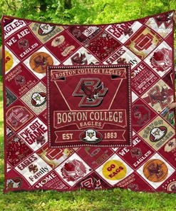 The Eagles Ncaa Boston College Eagles Collected Quilt Blanket Bedding Set