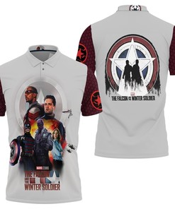 The Falcon And The Winter Soldier Finding Justice Polo Shirt All Over Print Shirt 3d T-shirt