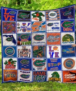 The Florida Family Ncaa Florida Gators Loved Quilt Blanket Bedding Set