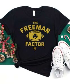 The Freeman Factor American Football Player Fan T-Shirt