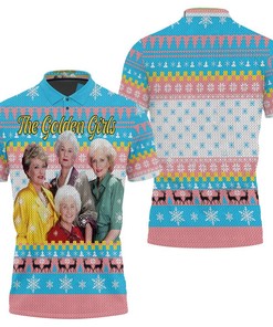 The Golden Girls Fan Christmas Knitting Pattern Sweatshirt 3d Polo Shirt All Over Print Shirt 3d T-shirt