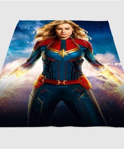 The Great Of Captain Marvel Sherpa Fleece Blanket Gifts for Family, for Couple