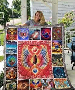 The Greatest Hits Journey Albums Cover Poster Ver Collected Quilt Blanket Bedding Set
