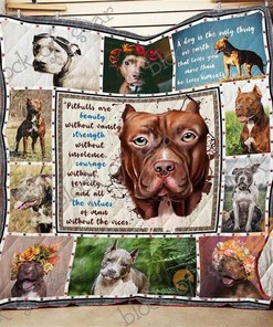 The Heart And Soul Of Pitbull Quilt Blanket Bedding Set