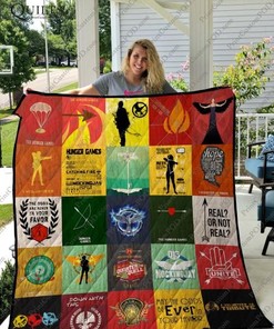 The Hunger Games Quilt Blanket Bedding Set for Home Décor