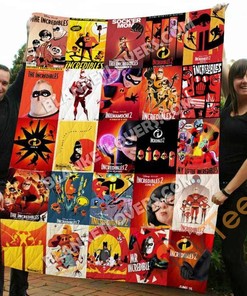 The Incridibles Quilt Blanket Bedding Set
