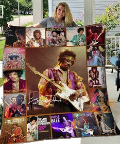 The Jimi Hendrix Quilt Blanket Bedding Set