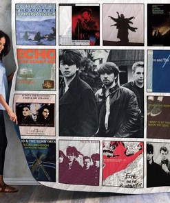 The Killing Moon Echo and The Bunnymen Eps Album Collection Quilt Blanket Bedding Set
