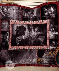 The King Of Welder Quilt Blanket Bedding Set