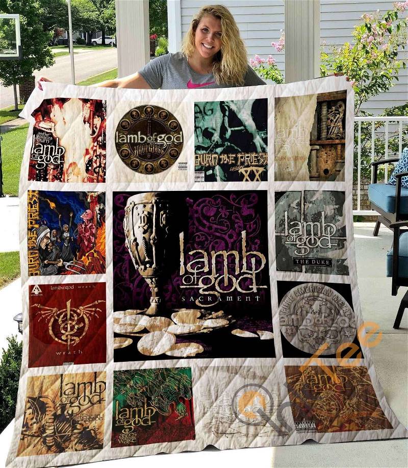 The Lamb Of God Quilt Blanket Bedding Set