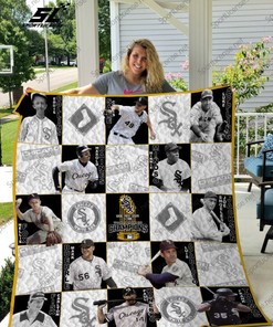 The Legends Mlb Chicago White Sox Love Quilt Blanket Bedding Set