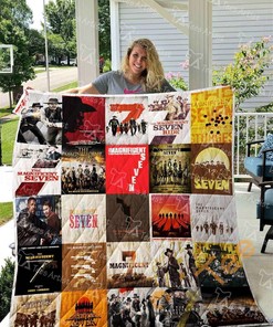 The Magnificent Seven Quilt Blanket Bedding Set