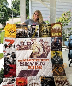 The Magnificent Seven-Themed Quilt Blanket And Bedding Set