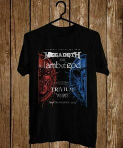 The Metal Megadeth Lamb Of God Tour 2022 North Unisex T-Shirt
