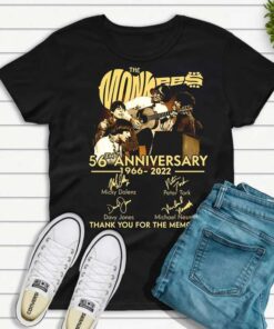 The Monkees 56Th Anniversary 1966-2022 T-Shirt