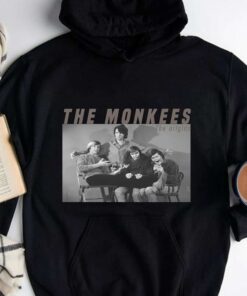 The Monkees Band High Quality Tee Black Hoodie
