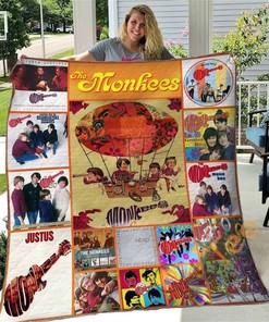 The Monkees Quilt Blanket Bedding Set