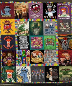 The Muppet Show Blanket Vert Der Ferk Science Is Magic Gift For Lovers Quilt