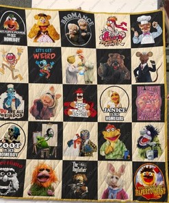 The Muppets Characters Quilt Blanket Bedding Set