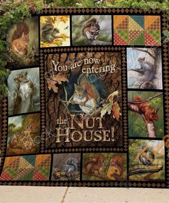 The Nut House Quilt Blanket Bedding Set