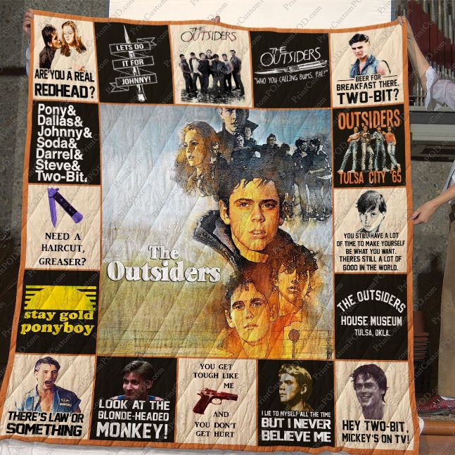 The Outsiders Quilt Blanket Bedding Set for Home Décor